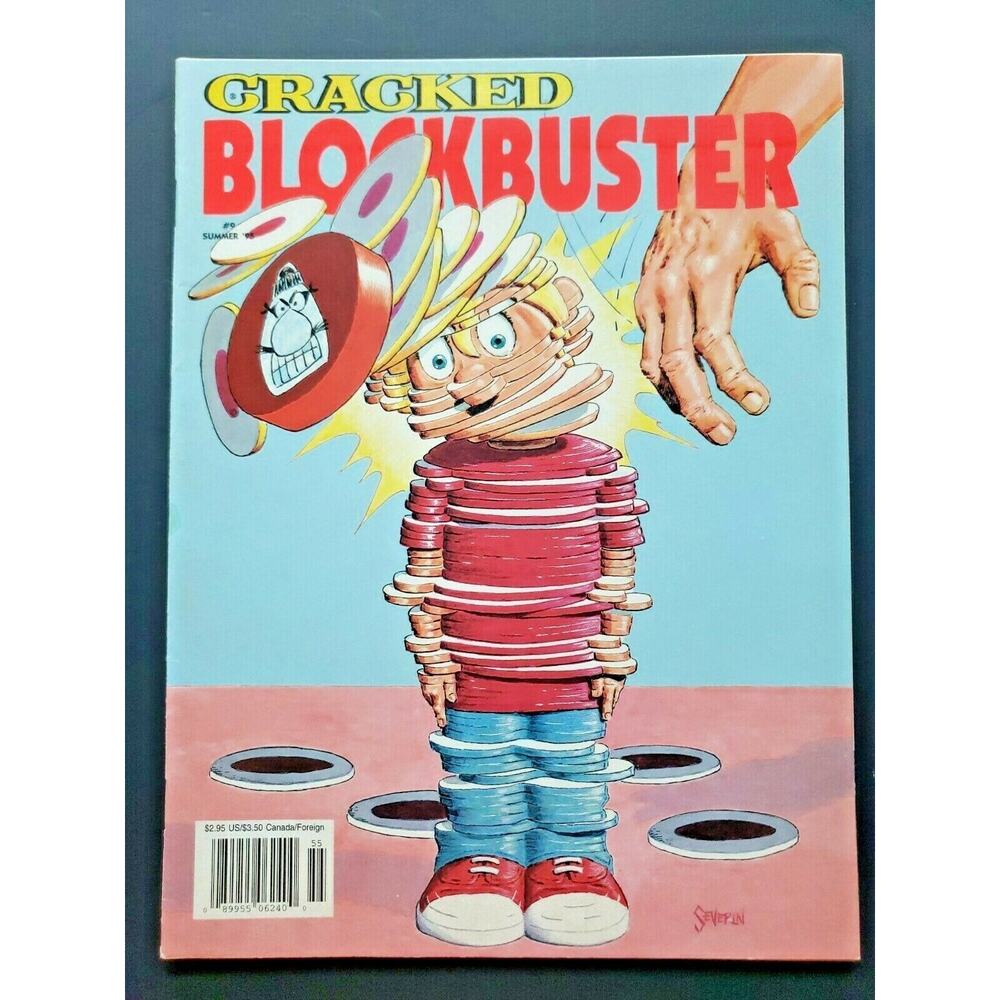 1995 Cracked Summer #9 Block Buster M 298